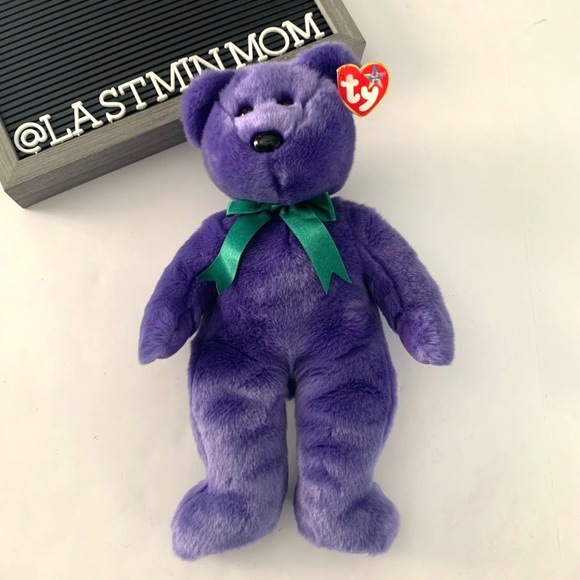 employee bear beanie baby